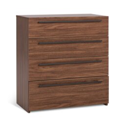 Habitat Atlas 4 Drawer Chest - Walnut - thumbnail 2