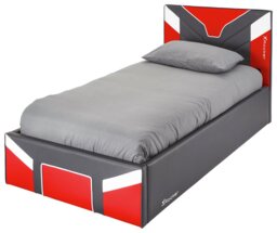 X Rocker Cerberus Single Ottoman Gaming Bed  - Red - thumbnail 2