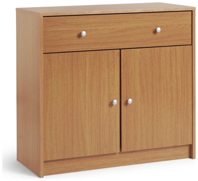 Argos Home Maine 2 Door 1 Drawer Sideboard - Natural - image 1