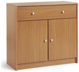 Argos Home Maine 2 Door 1 Drawer Sideboard - Natural