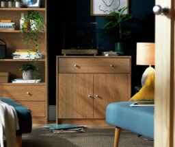 Argos Home Maine 2 Door 1 Drawer Sideboard - Natural - thumbnail 2