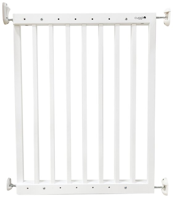 Cuggl White Wooden Safety Gate - image 1