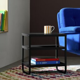 Habitat Lorelei Side Table - Black - thumbnail 1