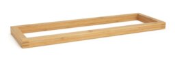 Habitat Bamboo Wall Mounted Towel Holder - Natural - thumbnail 1