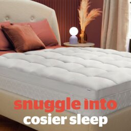Silentnight Super Snuggly 10cm Mattress Topper -Single - thumbnail 2