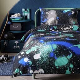 Argos Home Paint Splash Graffiti Kids Bedding Set - Single - thumbnail 1