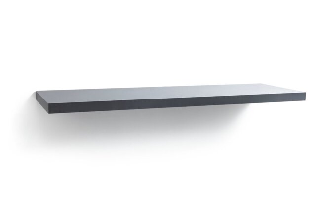 Argos Home Jak 120cm Floating Shelf - Grey Gloss - image 1