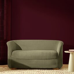 Habitat Nora Fabric 2 Seater Sofa - Green - thumbnail 1