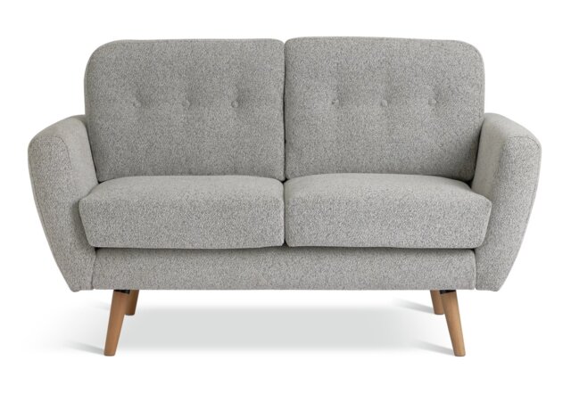 Habitat Finney Fabric 2 Seater Sofa in a Box - Grey - image 1