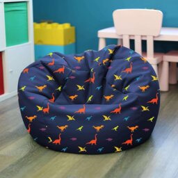 rucomfy Kids Dinosaur Bean Bag - thumbnail 1