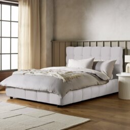 Habitat Bowie Kingsize End Lift Ottoman Bed - Grey - thumbnail 1