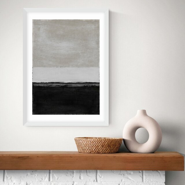 East End Prints Day White Frame Art Print - A2 - image 1