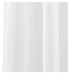Argos Home Sheer Unlined Voile Curtains Panel - White - thumbnail 2