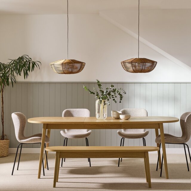 Habitat Etta Extending 6 - 8 Seater Dining Table - Natural - image 1