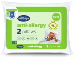 Silentnight Anti-Allergy Side Sleeper Firm Pillow - 2 Pack