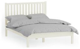 Julian Bowen Coxmoor Kingsize Wooden Bed - Ivory - thumbnail 2