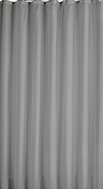 Argos Home Plain Shower Curtain - Flint Grey - image 1