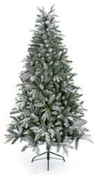 Premier Decorations 6ft Flock Lapland Spruce Christmas Tree - thumbnail 2