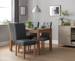 Habitat Clifton Oak Veneer 4 Seater Dining Table - Natural - thumbnail 1