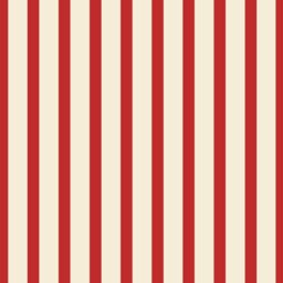 rucomfy Stripe Indoor Outdoor Bean Bag - Red & White - thumbnail 2