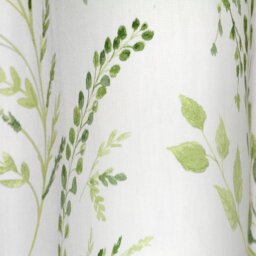 Fusion Fernworthy Floral Eyelet Curtains - Green - 168x183cm - thumbnail 2