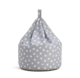 Habitat Kids Grey Stars Bean Bag - thumbnail 1