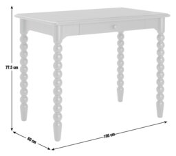 Habitat Blaire Dressing Table - Navy - thumbnail 2