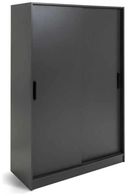 Argos Home Nova 2 Door Sliding Wardrobe - Anthracite - image 1