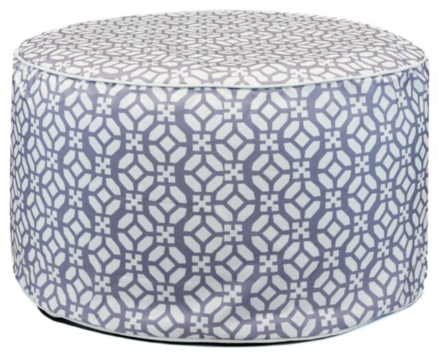 Streetwize Outdoor Geo Pouffe Ottoman - image 1