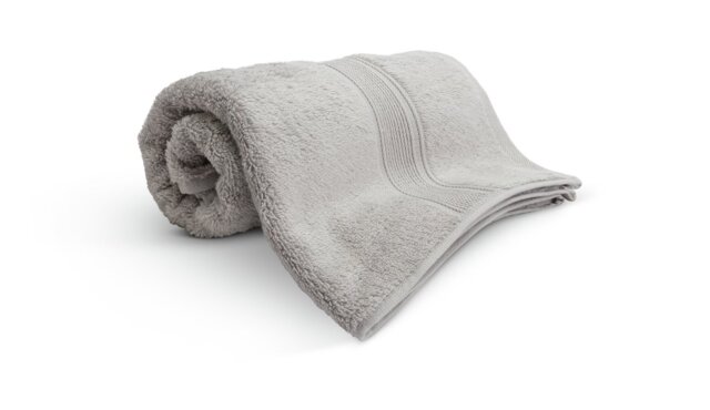Habitat Cotton Supersoft Hand Towel - Silver - image 1