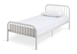 Habitat Ward Single Metal Bed Frame - Grey