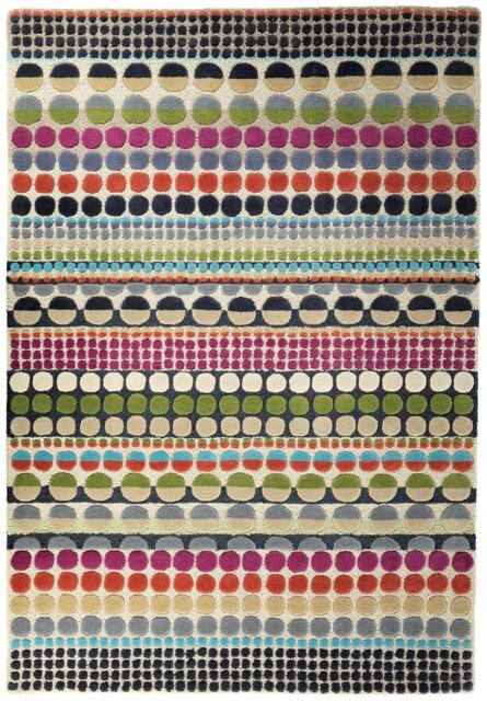 Habitat Bloomsbury Geometric Wool  Rug - 140x200cm - image 1