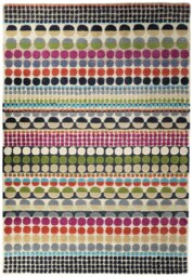 Habitat Bloomsbury Geometric Wool Cut Pile Rug - 140x200cm - thumbnail 1