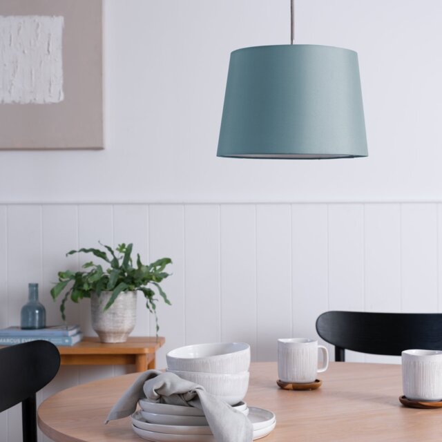 Argos Home Cadet Blue Easy Fit Lampshade - 29cm - image 1