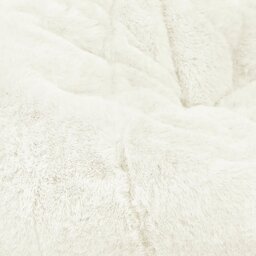 rucomfy Hygge Faux Fur Bean Bag - Natural - thumbnail 2