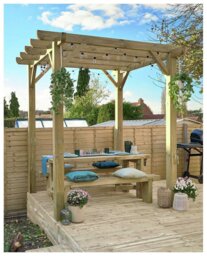 Forest Garden 2.4m x 2.4m Pergola