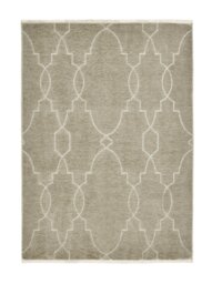 Habitat Luxe Chenille Neutral Flatweave Rug - 120x170cm - thumbnail 2