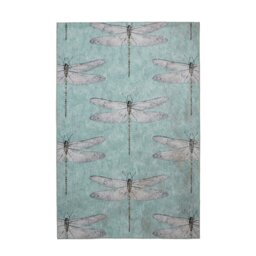 Harlequin Demoiselle Blue Flatweave Rug - 120x170cm - thumbnail 2