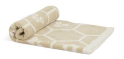 Argos Home Floral Bee Bath Sheet - Beige