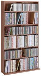 Argos Home Wide CD and DVD Unit - Oak Effect - thumbnail 1