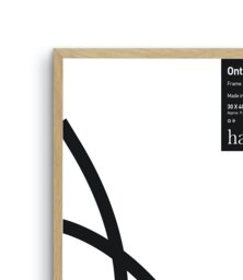 Habitat Ontario Oak Wooden Picture Frame - 30x40cm - thumbnail 2