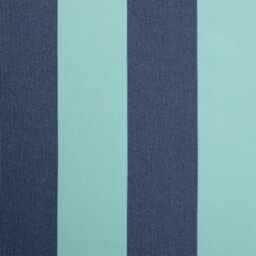 Habitat Bright Stripe Folding Metal Sun Lounger - Blue - thumbnail 2