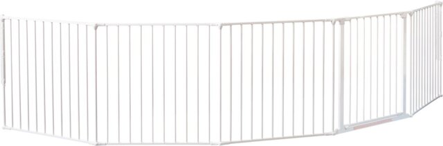 BabyDan XXL Room Divider Safety Gate - White - image 1