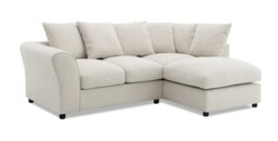 Argos Home Harry Small Right Hand Chenille Corner Sofa - Natural - thumbnail 2