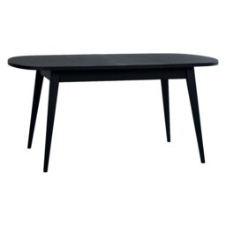 Habitat Etta Extending 6 - 8 Seater Dining Table - Black - thumbnail 2