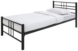 Argos Home Atlas Single Metal Bed Frame - Black - thumbnail 2