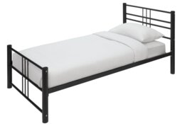 Argos Home Atlas Single Metal Bed Frame - Black - thumbnail 1