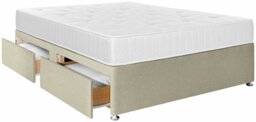 Argos Home Winslow Small Double 4 Drawer Divan Bed - Natural - thumbnail 2