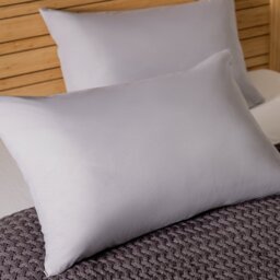 Home Essentials Soft Touch Pillowcase Pair - Grey