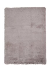 Think Rugs Super Teddy Grey Shaggy Rug - 80x150cm - thumbnail 2